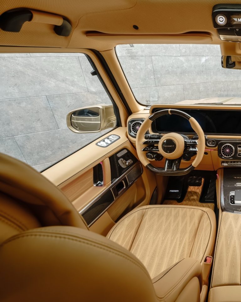 Най-новият G-Wagen на Mansory има повече злато от Fort Knox