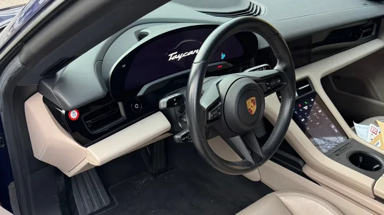 This Could Be the Cheapest Used Porsche Taycan Ever Listed With a Clean Title