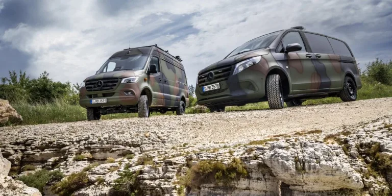 Mercedes-Benz prezintă variante militare G-Class și soluții de furgonetă pentru securitate și apărare la Eurosatory 2026