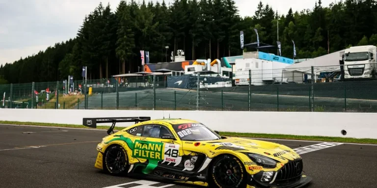 24 ساعة من السبا: Mercedes-AMG Team MANN-FILTER ينتزع المركز الثاني في الظروف القاسية