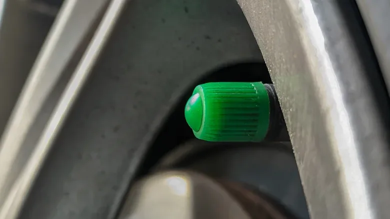 What Does a Green Cap on a Car Tire Valve Mean?
