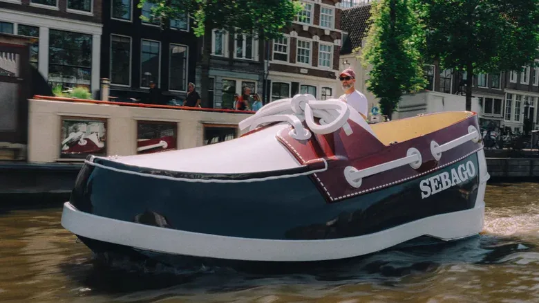 Sperry’s Tears Flow as Sebago Unveils a Boat Shaped Like Its Iconic Docksides Boat Shoe