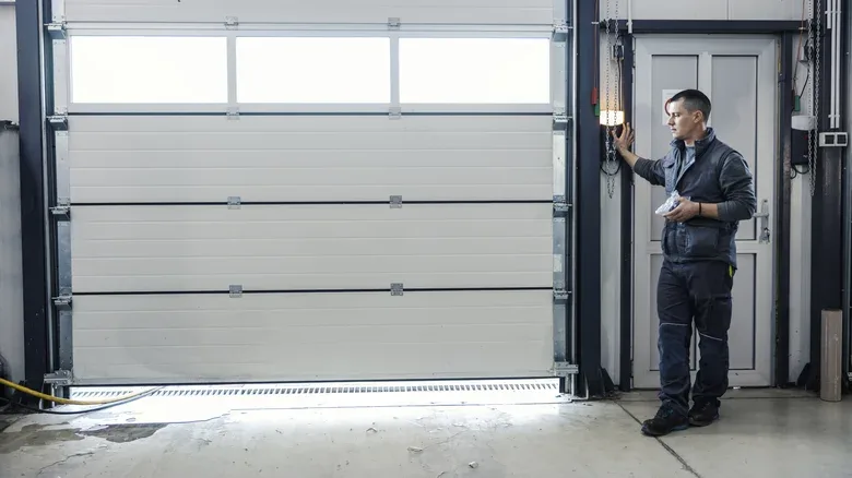 Cracking The Garage Door Helps With Summer Heat, But There Are Downsides