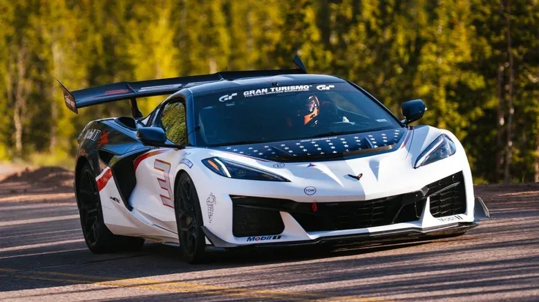 2026 Chevrolet Corvette ZR1X obliterates Pikes Peak production-car record by 23 seconds