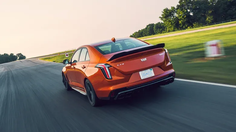 2022 Cadillac CT4-V Blackwing Depreciates to Under $50K After Four Years