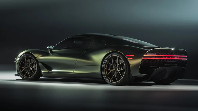 Genesis Magma GT Concept Unveils a Stunningly Luxe Interior (And Gorgeous Green Paint)