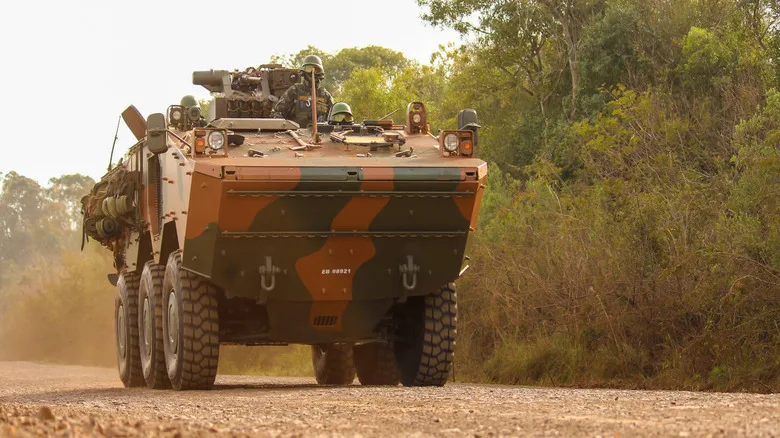 What Has Six Wheels and Weighs 40,000 Pounds? Meet Brazil’s Absurd Guarani Armored Vehicle