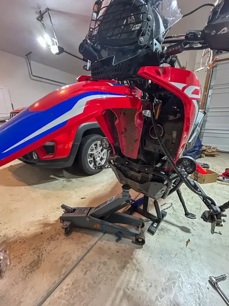 مراجعة مجموعة YSS Fork Cartridge Kit: ترقية نظام التعليق Honda CRF300L Rally