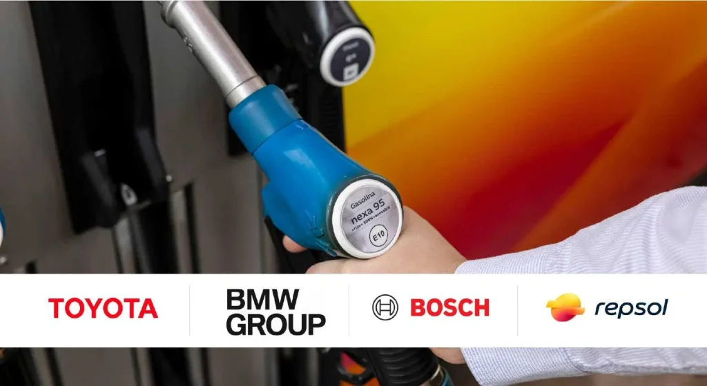 BMW, Toyota, Bosch, and Repsol Launch Pilot of Vehicles Running on 100% Renewable Gasoline