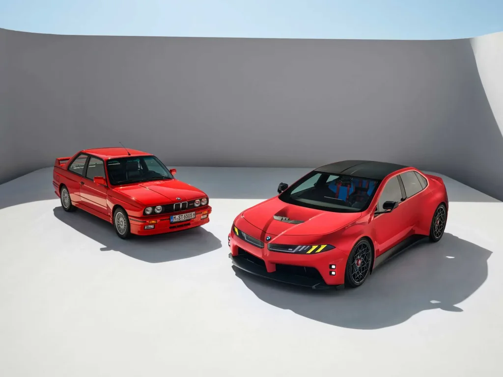 BMW M Concept Neue Klasse – Au fost lansate mai multe fotografii de studio în aer liber