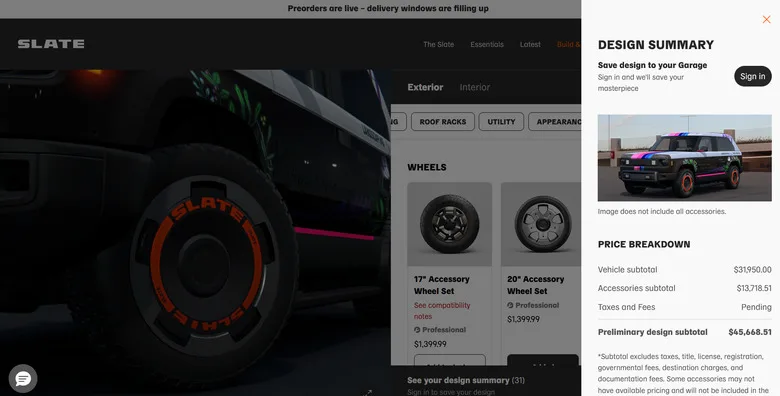 Slate's $25K EV Truck Can Option Its Way Past $46K, And You Still Crank Your Windows