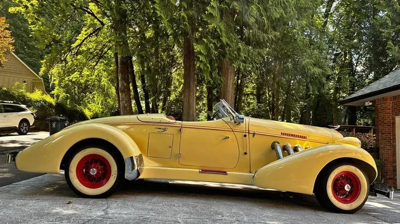 Por 48.000 dólares, ¿es esta réplica del 1935 Auburn Speedster una verdadera oferta?