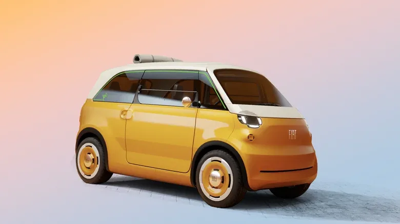 New Four-Seat Fiat Multiplina: The Cutest Microcar Yet for Unlicensed Teens