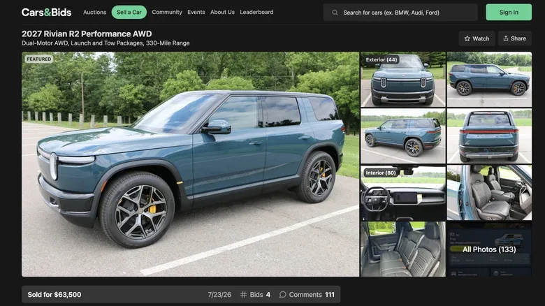 Flipper devine școlar: Rivian R2 Resale Attempt se întoarce spectaculos