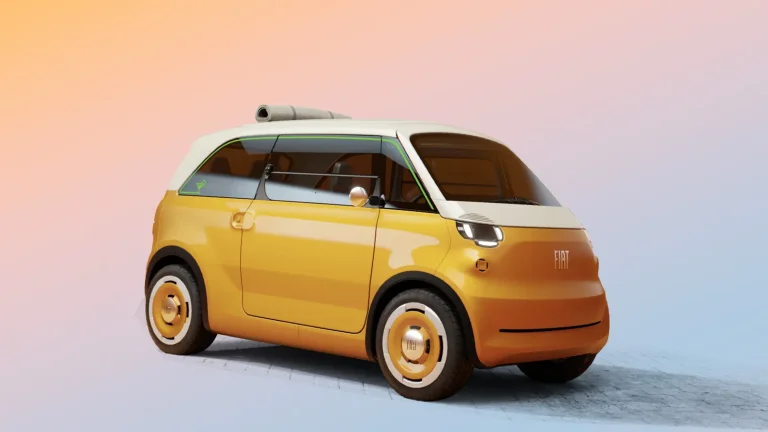 Noul Four-Seat Fiat Multiplina: Cel mai drăguț micromașină de până acum pentru adolescenții fără licență