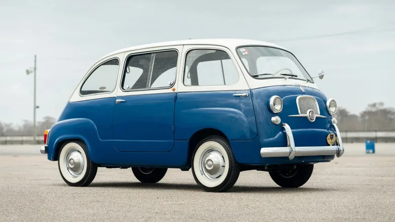 New Four-Seat Fiat Multiplina: The Cutest Microcar Yet for Unlicensed Teens