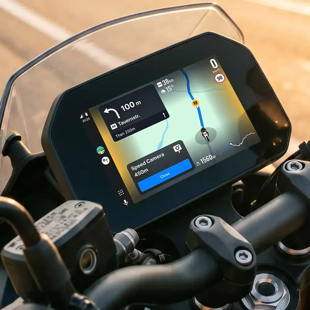 Sygic Adds Motorbike Mode to Apple CarPlay and Android Auto for Motorcycle Dashboards