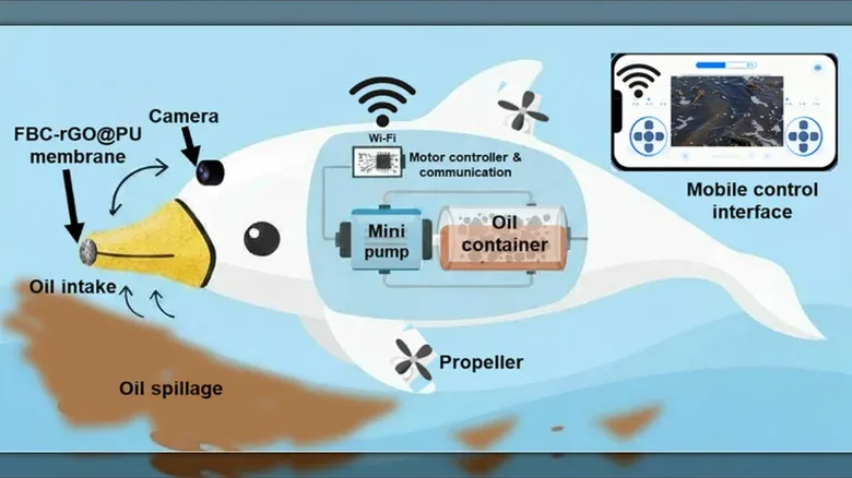 This Cute Little Robot Could Be the Future of Oil-Spill Cleanups