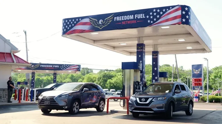 Trump’s ‘Freedom Fuel’ Gas Stations: A Gimmick Wrapped in Red, White and Blue — Or Is It Just Bad Math?