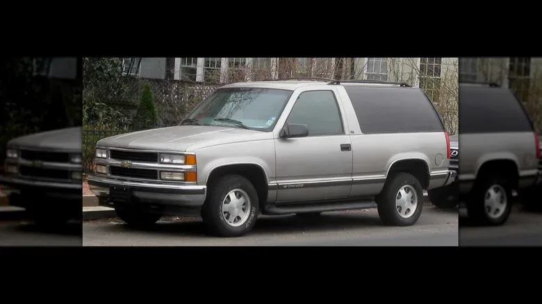 How The Two-Door Chevy Tahoe Took The Blazer's Place