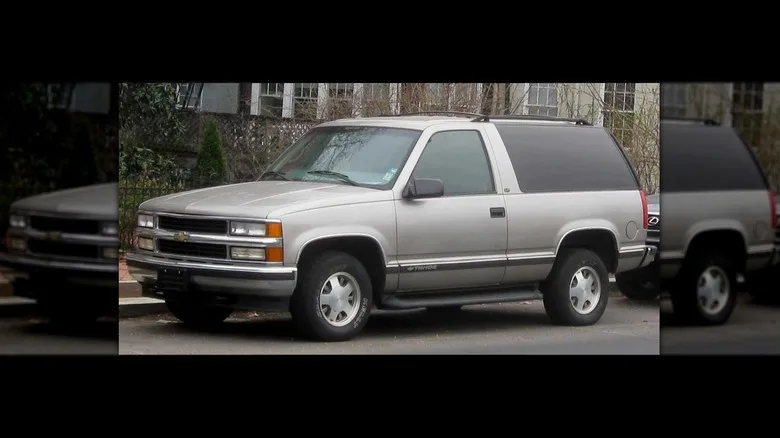 How The Two-Door Chevy Tahoe Took The Blazer's Place