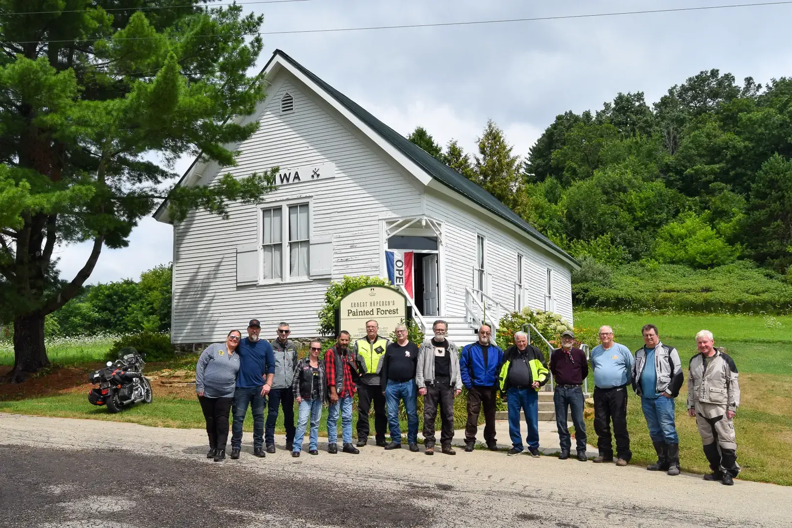 Moto Guzzi Rally Ride: Wisconsin’s Painted Forest