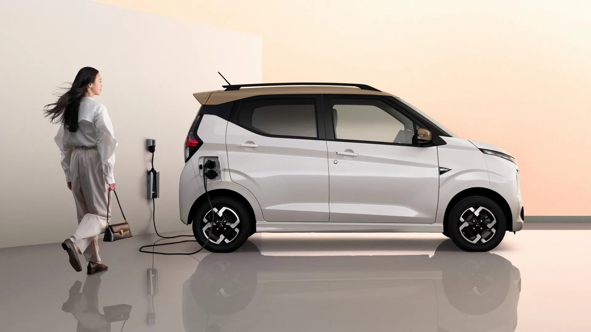 Mitsubishi’s $11,700 kei EV doubles as a mobile power bank