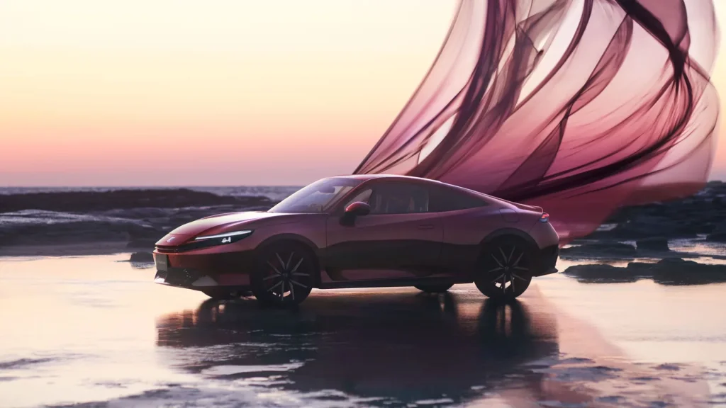 Honda’s 2027 Prelude Limited Edition تظهر لأول مرة في اليابان مع طلاء العقيق الأحمر العميق وزخرفة بوردو مقابل 39,300 دولار