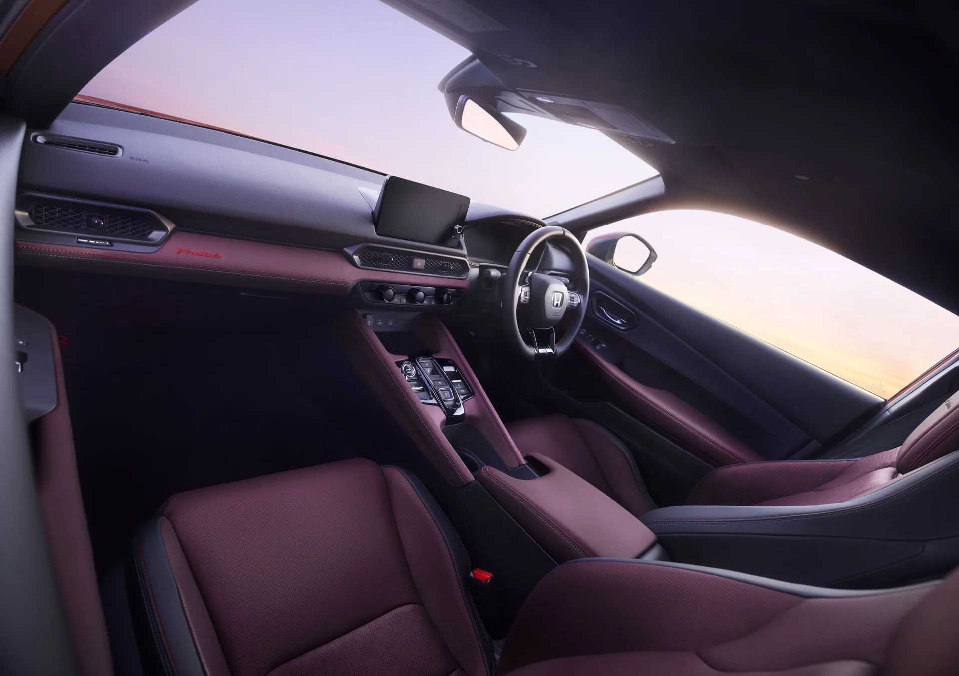 Honda’s 2027 Prelude Limited Edition debuts in Japan with deep-red garnet paint and Bordeaux trim for $39,300