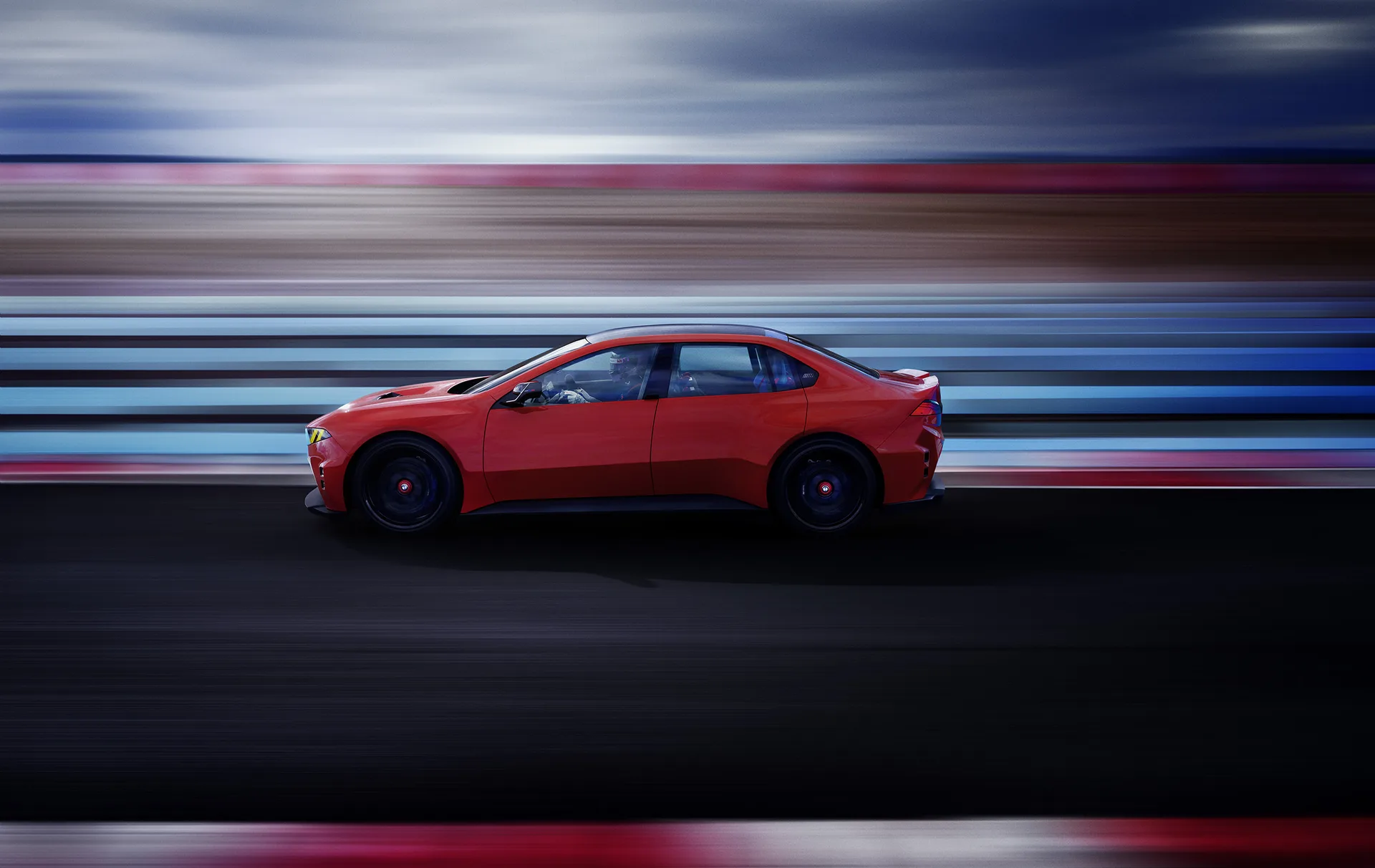 BMW’s Electric M3 Concept Poses Next to the E30, Showcasing the Brand’s All-Electric Future