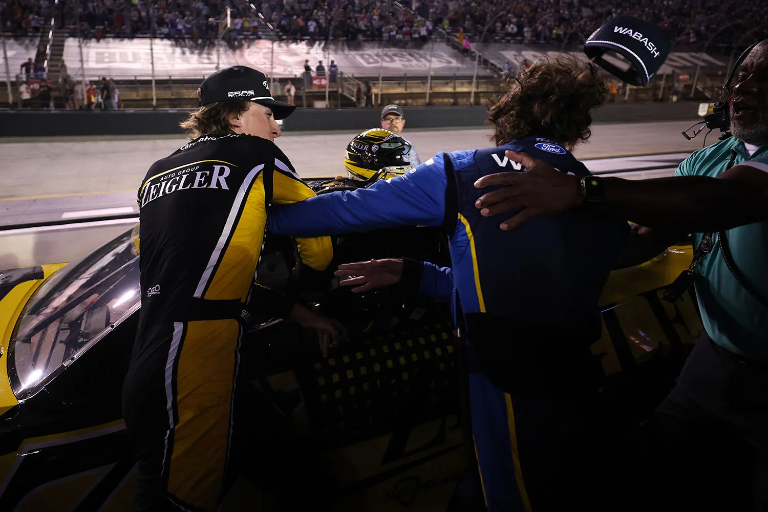 NASCAR Ford Driver Gets Clocked By Chevy Rival After Wreck: Video