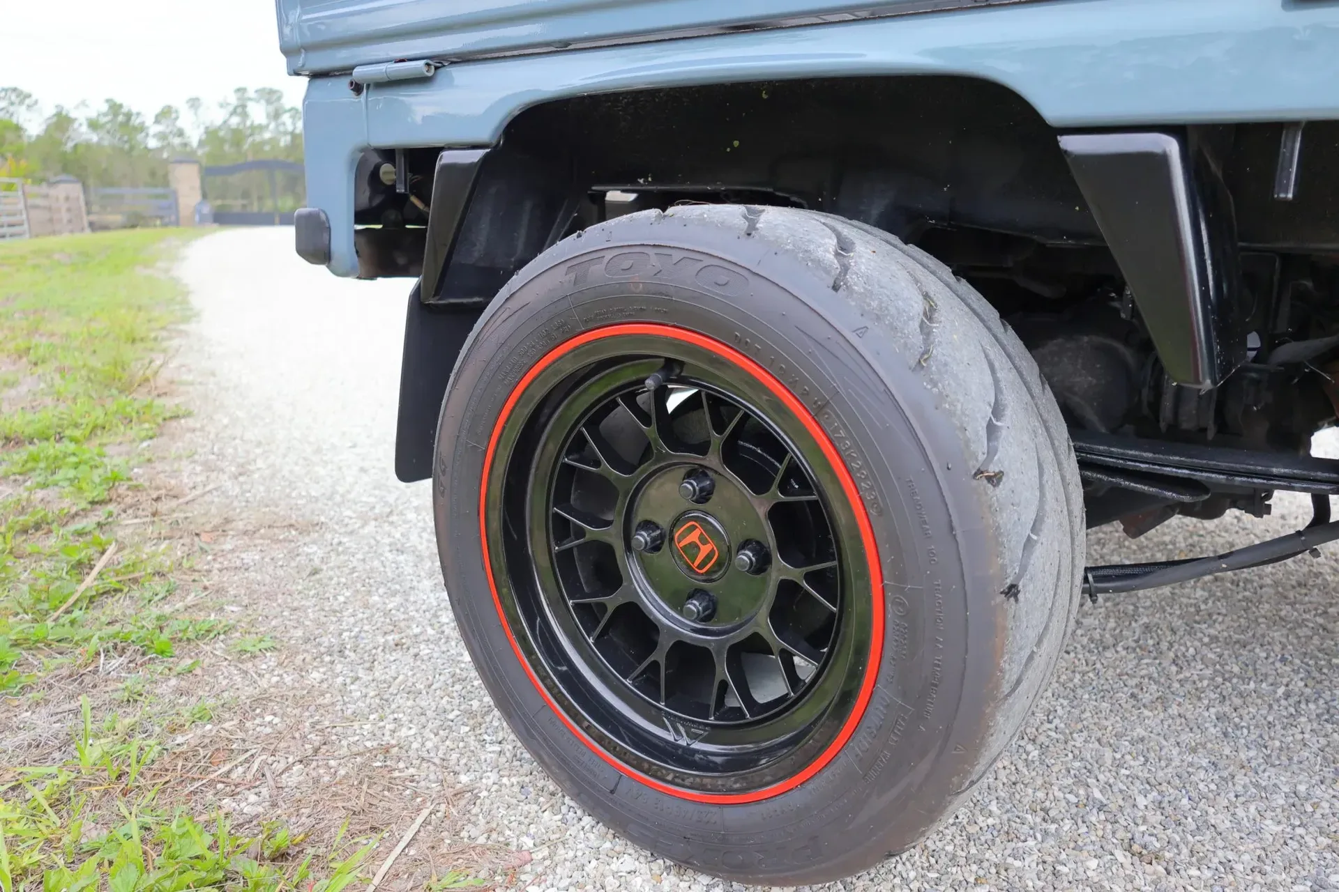 Honda’s tiniest kei pickup tops out at 55 mph—but it’s wearing race rubber