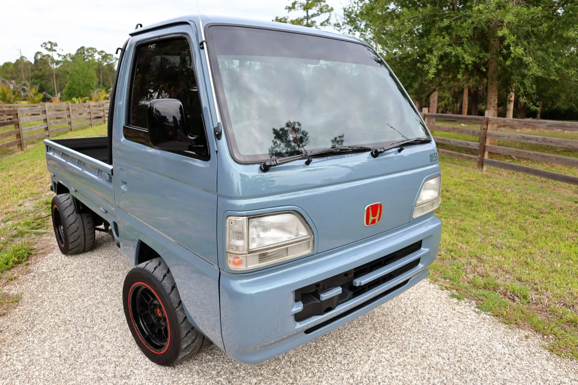 Honda’s tiniest kei pickup tops out at 55 mph—but it’s wearing race rubber