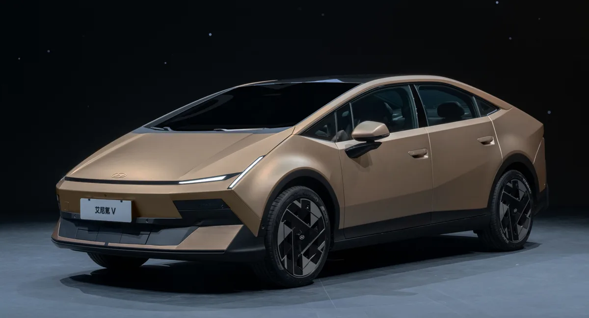 Hyundai’s Ioniq V Sedan Promises 404 Miles on a Small Battery