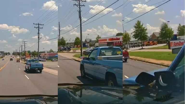 Conductor imprudente en Inman, Carolina del Sur, hace un giro en U ilegal y choca contra una 4Runner en un cambio de carril agresivo