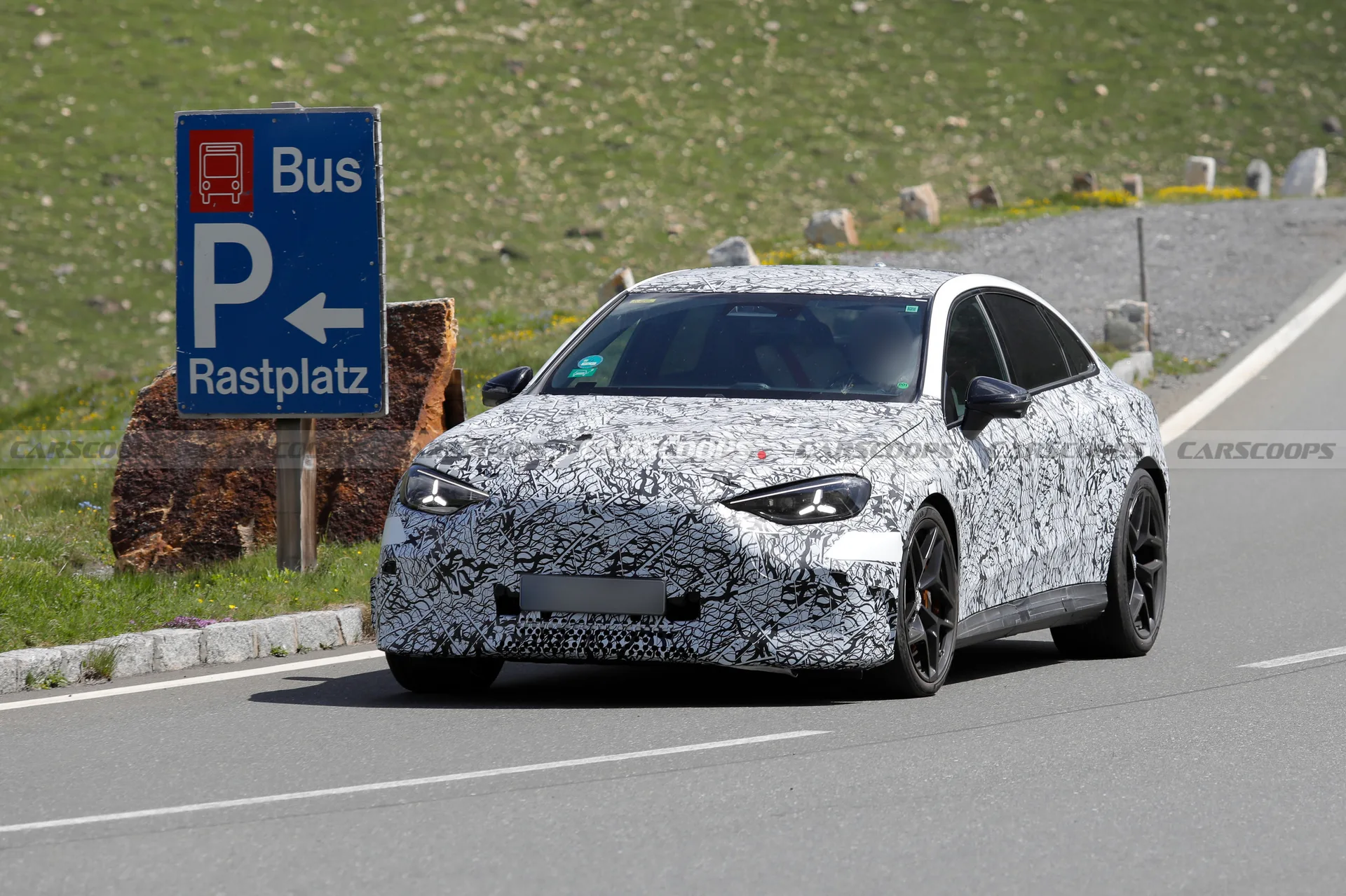 Mercedes-AMG C-Class Electric to Take on the BMW M3 EV with Tri-Motor Power