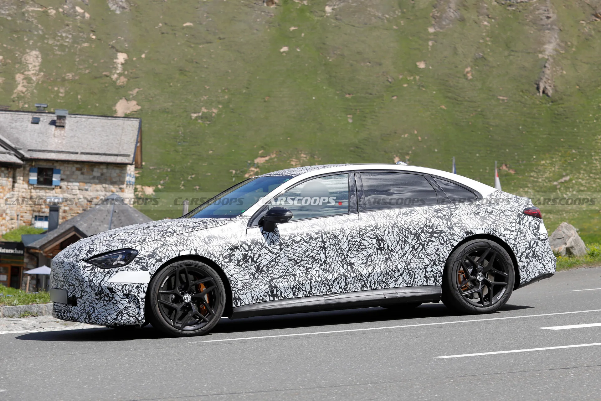 Mercedes-AMG C-Class Electric to Take on the BMW M3 EV with Tri-Motor Power