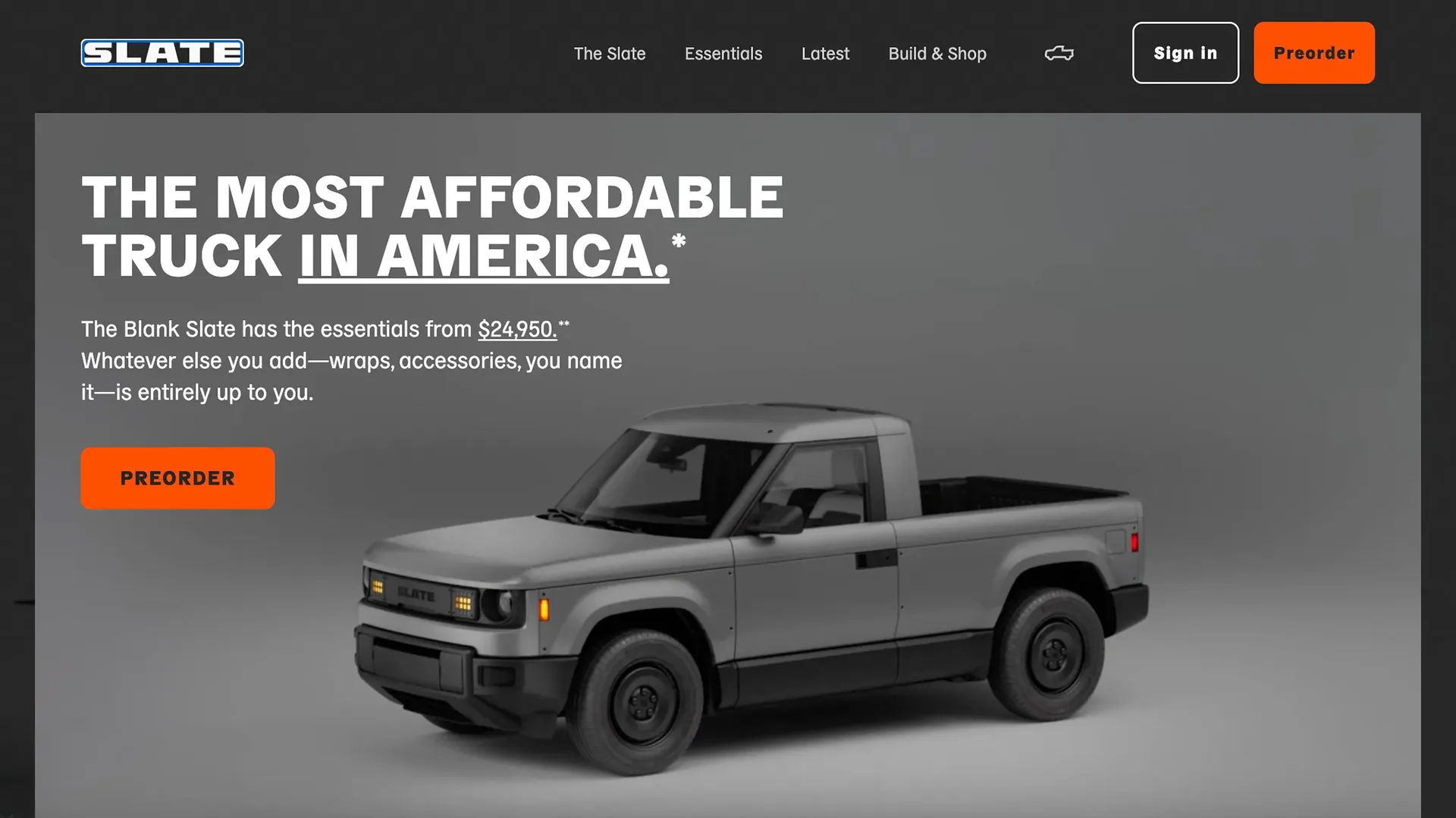 Sorry Canada, Slate Won’t Sell Its Cheap Electric Truck, But Ford Will