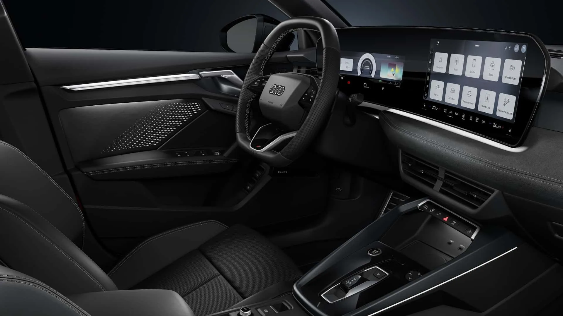 2026 Audi A3 refresh ditches more physical buttons, adds panoramic display and swarm-data cruise control