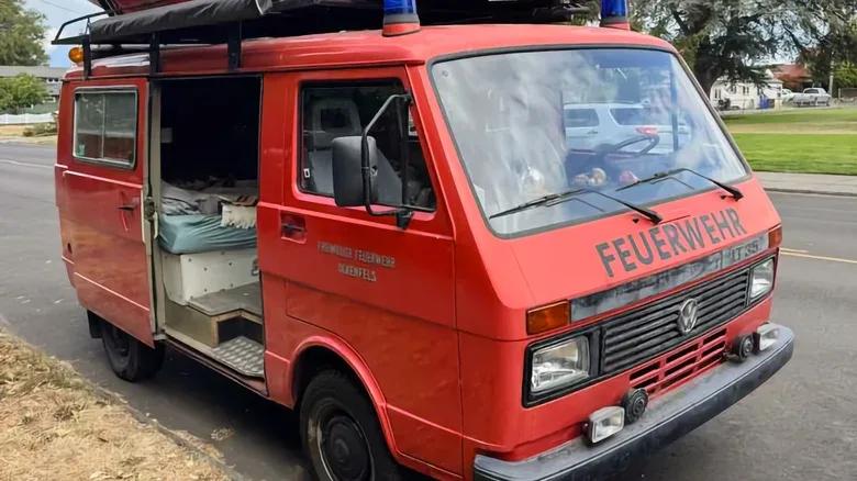 1989 VW LT35 Feuerwehr Camper Van de vanzare: 12.000 USD este un preț corect?