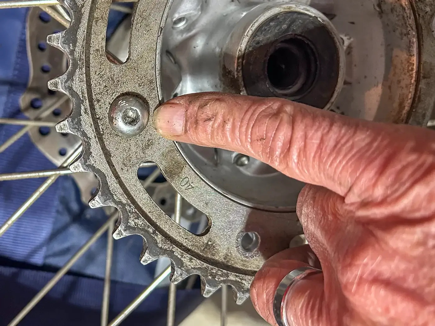 Revisión de la rueda dentada trasera de acero JT Sprockets: CRF300L Rally Gearing