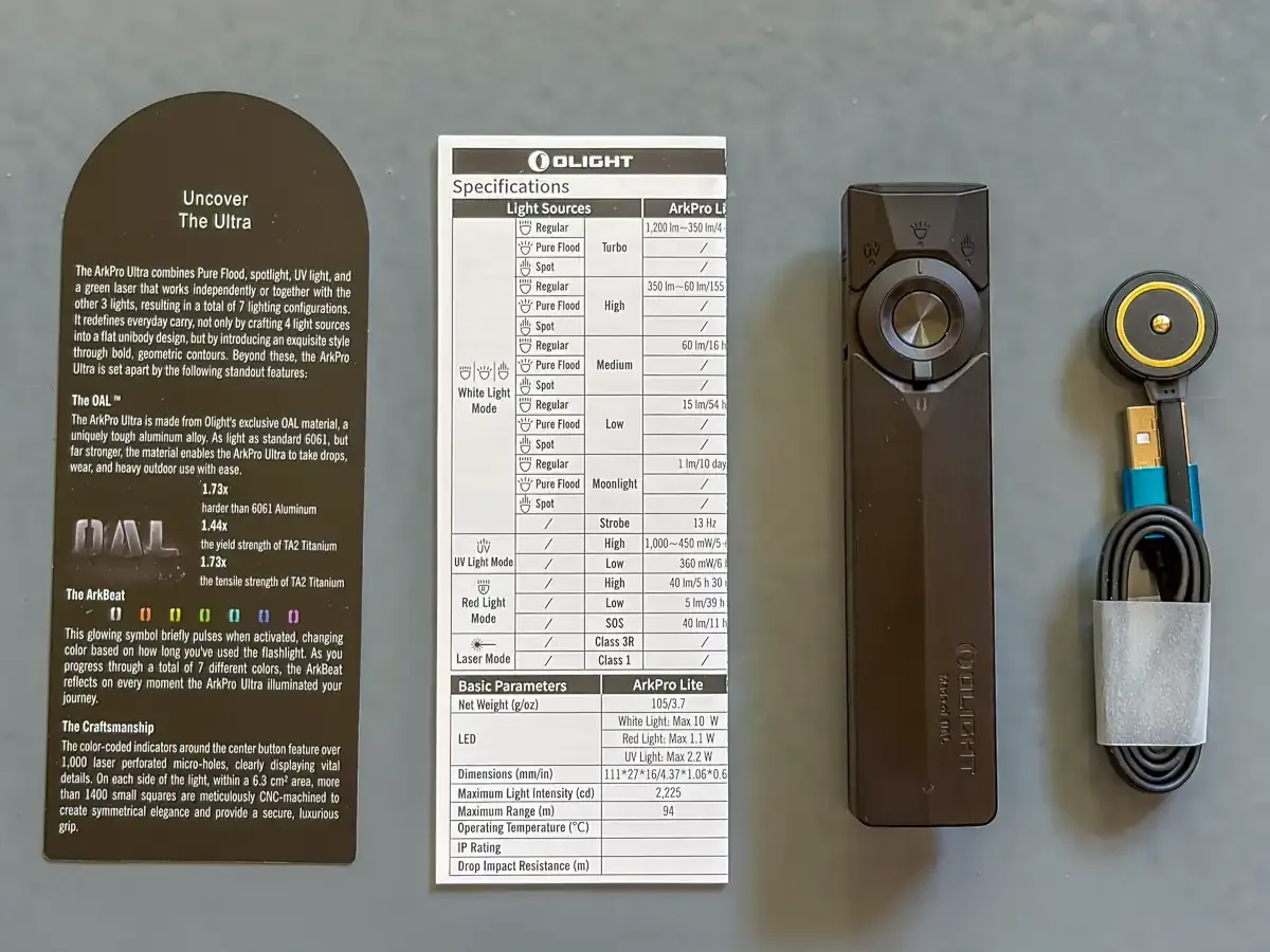 Olight ArkPro Ultra Flashlight Review: Unparalleled Versatility
