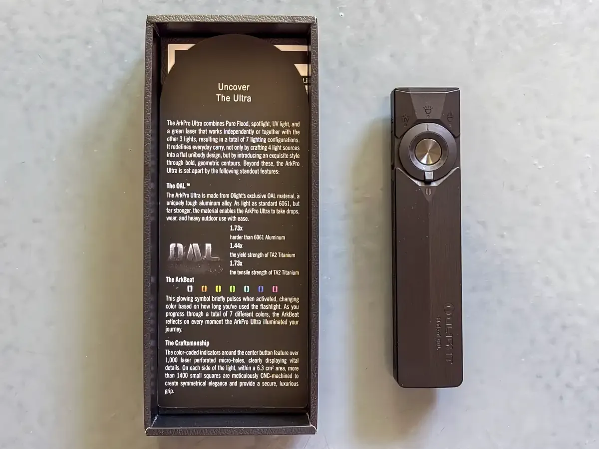 Olight ArkPro Ultra Flashlight Review: Unparalleled Versatility