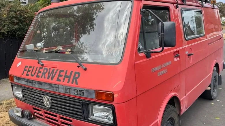 1989 VW LT35 Feuerwehr Camper Van de vanzare: 12.000 USD este un preț corect?