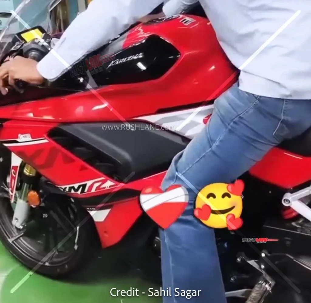 رصد الدراجة الجديدة Hero Karizma XMR 250 في المعارض قبيل طرحها بالأسواق