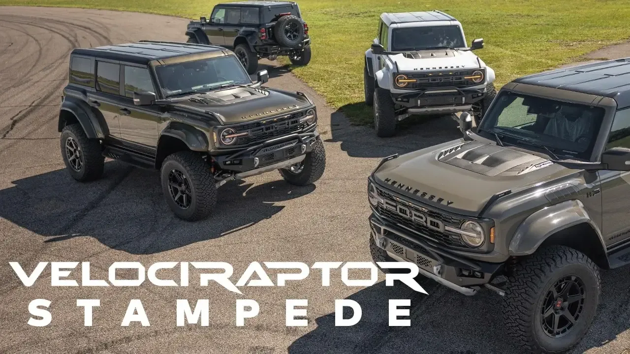 Hennessey VelociRaptor 500: Ford Bronco Raptor, dus la limitele off-road