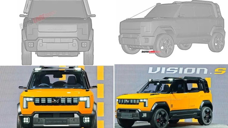 Mahindra patenta el diseño del Vision S de cara a su inminente llegada en 2027