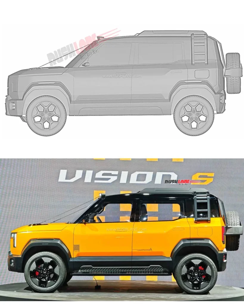 Mahindra تسجل براءة اختراع تصميم Vision S تمهيداً لإطلاقها المرتقب في 2027