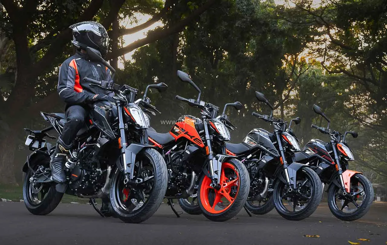 إطلاق KTM Duke 200 بسعر 2.07 مليون روبية مع ناقل سريع والتحكم في الجر