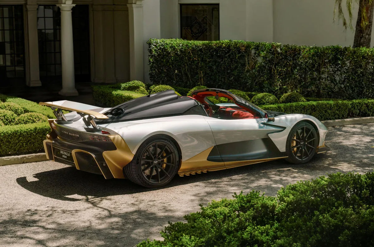 Aston Martin Unveils £1.3m Valhalla Spider: A 217mph Roadster Rivaling the Testarossa